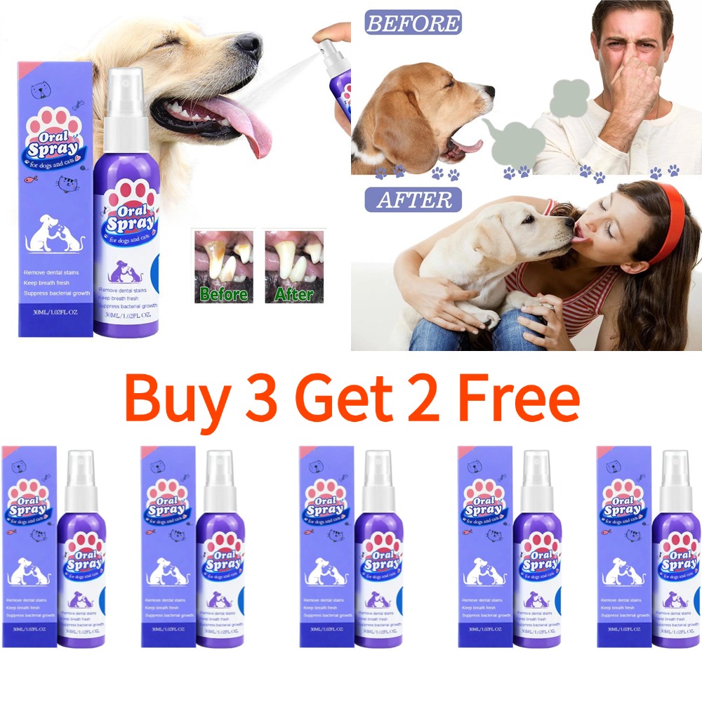 Teeth Whitening Mouthwash - Спрей для полости рта домашних животных,