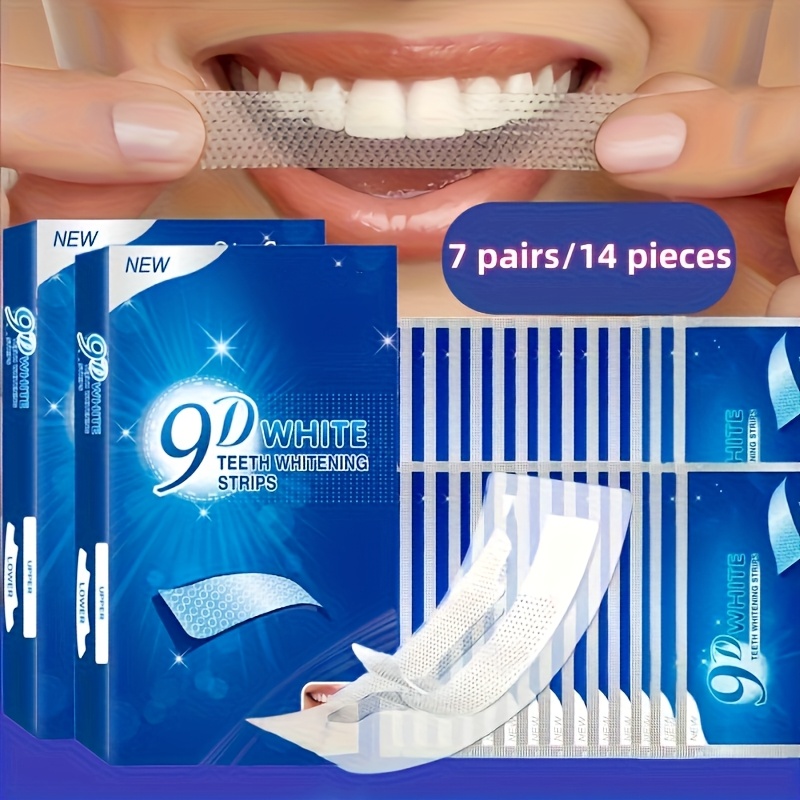 1 коробка (14 шт.) 9D гелевые  – обзор и цена Teeth Whitening Near Me