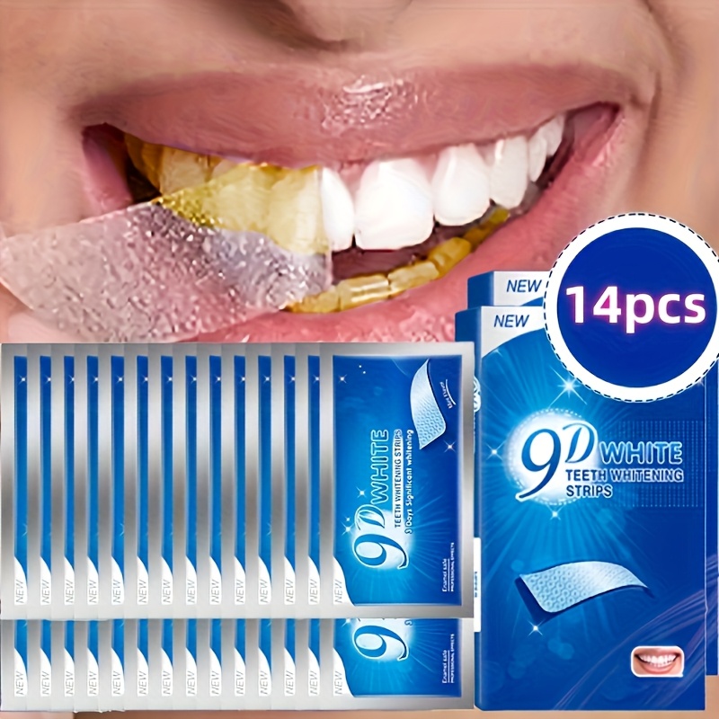 1 коробка (14 шт.) 9D гелевые  – обзор и цена Teeth Whitening Near Me